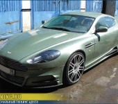 Переделка ламбо-дверей на Aston Martin DB9 Mansory edition