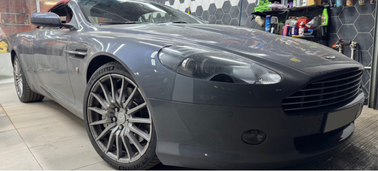 Наше небольшое участие в интересном проекте - Астон Мартин (Aston Martin) DB9