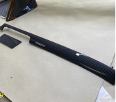 Ламинация настоящим карбоном деталей салона Ауди А4 (Audi A4)