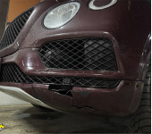 Ремонт переднего бампера на Бентли Бентайга (Bentley Bentayga)