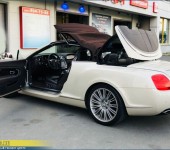 Перешив кабриолетного верха на Bentley GT Continental