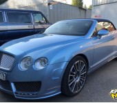 Ремонт складной крыши кабриолета Бентли (Bentley) Continental GT