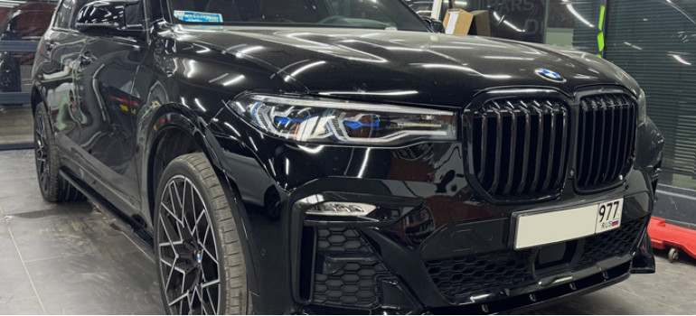 Установка обвеса FT на БМВ (BMW) X7 G07
