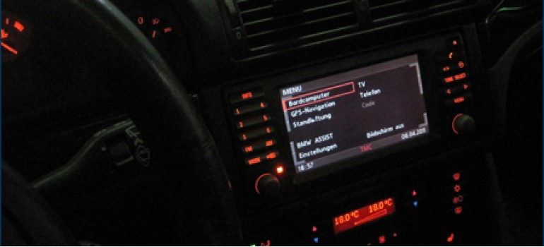 Улучшение штатной музыки в BMW E39 Touring