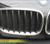 Установка сеточки в "ноздри" BMW X5 E70