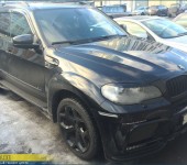 Установка аэродинамического обвеса в стиле Hamann Tycoon на БМВ (BMW) X5 E70