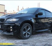 Профессиональная установка и покраска обвеса Интерцептор ( Interceptor ) на БМВ ( BMW ) X6 E71