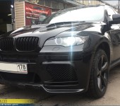 Установка и покраска обвеса на БМВ (BMW) X6 E71