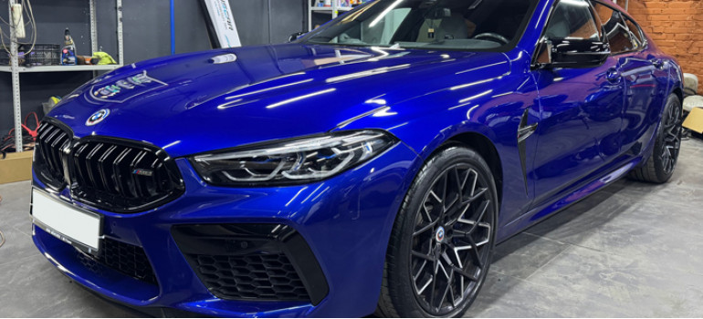 Ремонт карбоновой крыши на БМВ (BMW) M8 Competition F93