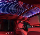 Установка подсветки Sky Lounge (Скай Лаунж) в панорамную крышу БМВ (BMW) X5 G05