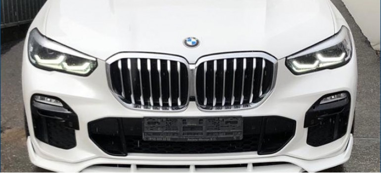 Установка аэродинамического обвеса Парадигм (Paradigm) на БМВ (BMW) X5 G05