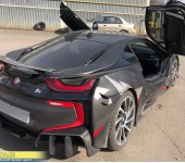 Установка электронного выхлопа на БМВ (BMW i8)