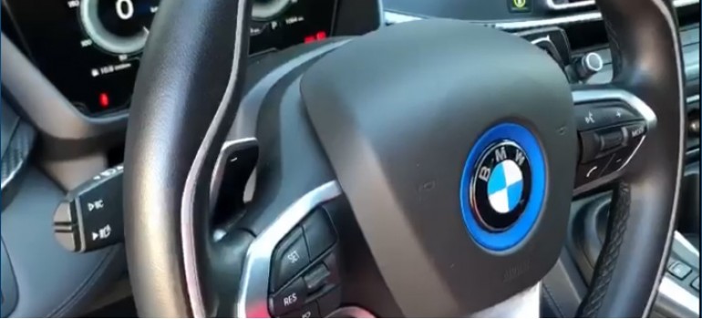 Продолжение тюнинга BMW i8 - новый звук в электронном выхлопе (звук НЛО)