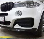 Подгонка и установка карбонового обвеса в стиле M-Performance на БМВ (BMW) X6 F16
