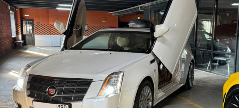 Установка ламбо-дверей на Кадиллак (Cadillac) CTS Coupe