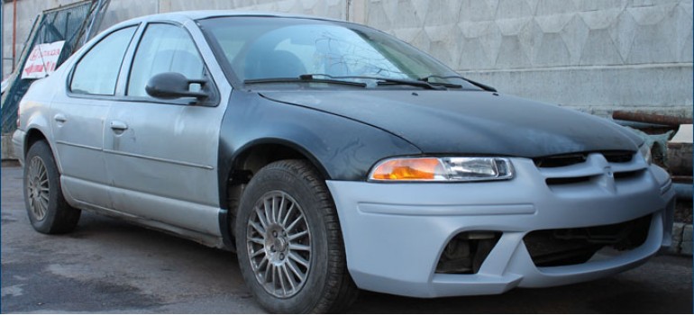 Изготовление тюнингованого переднего бампера в стиле WALD на Додж Стратус ( Dodge Stratus )