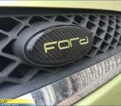 Изготовление карбоновых эмблем на Форд Фиесту (Ford Fiesta)
