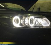 Установка сверхъярких светодиодных Ангельских Глазок ( Angel Eyes ) SMD на Инфинити ( Infiniti ) FX35