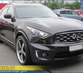 Установка и покраска обвеса на Infiniti FX50