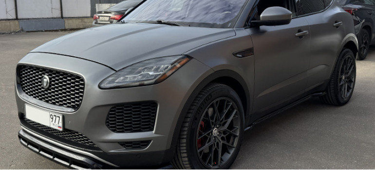 Установка аэродинамического обвеса на Ягуар (Jaguar) E-Pace Установка аэродинамического обвеса на Ягуар (Jaguar) E-Pace