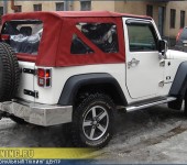 Автоматическое складывание крыши на JEEP Wrangler