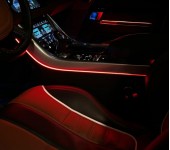 Установка контурной атмосферной подсветки салона Ambient Light в Range Rover Sport