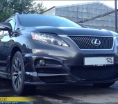 Установка и покраска аэродинамического обвеса WALD на Лексус ( Lexus ) RX