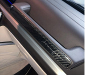 Замена деревянных деталей салона на карбоновые в Мерседесе (Mercedes) G W463a (W464)