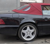 Замена кабриолетного тента на Мерседесе (Mercedes) SL W129