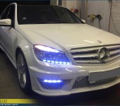 Небольшой тюнинг Мерседеса (Mercedes) W204 в стиле рестайлингового AMG С63