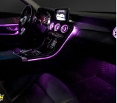 Установка подсветки Ambient Light в Мерседес (Mercedes Benz) W205