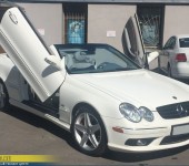 Установка ламбодверей на Мерседес (Mercedes Benz) CLK500 W209 Cabrio