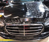 Оклейка полиуретановой защитной пленкой Мерседеса (Mercedes) S W223