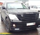 Установка и покраска обвеса на Ниссан Патрол (Nissan Patrol)