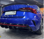 Установка диффузора заднего бампера на Шкоду Октавия РС (Skoda Octavia RS)