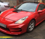 Профессиональная подгонка, окраска и установка обвеса на Тойоту Селика (Toyota Celica) T23