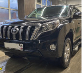 Установка комплекта рестайлинга в 2014 год на Тойоту Прадо (Toyota Prado) 150 