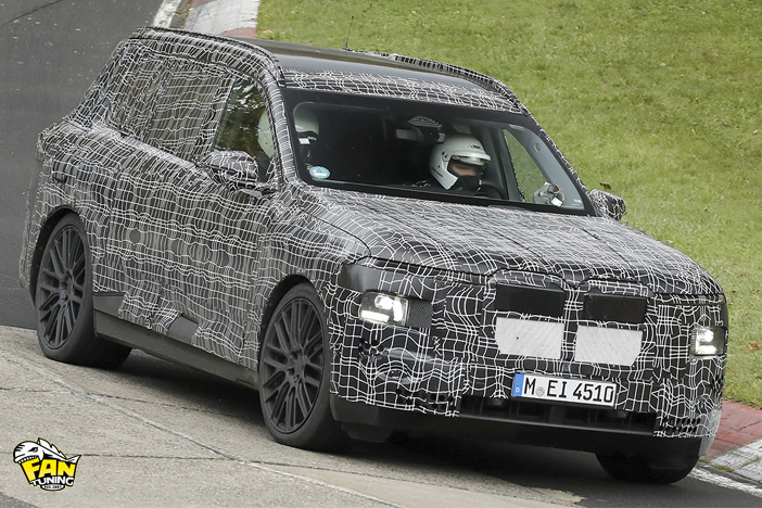 Прототип BMW X7 добрался до Нюрбургринга