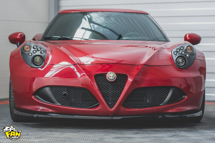 Аэродинамический обвес на Альфа Ромео (Alfa Romeo) 4C