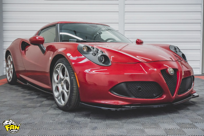 Аэродинамический обвес на Альфа Ромео (Alfa Romeo) 4C