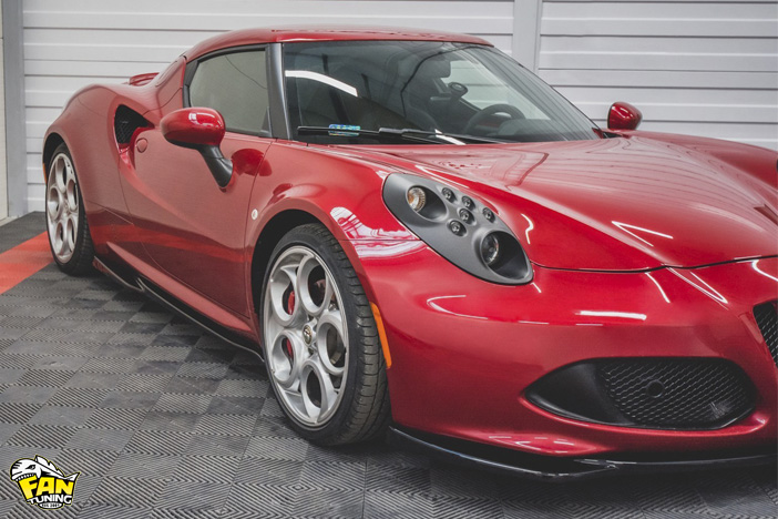 Аэродинамический обвес на Альфа Ромео (Alfa Romeo) 4C