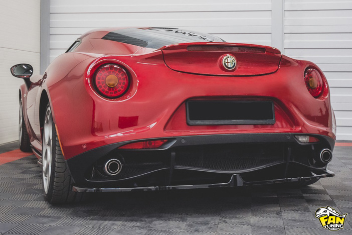 Аэродинамический обвес на Альфа Ромео (Alfa Romeo) 4C