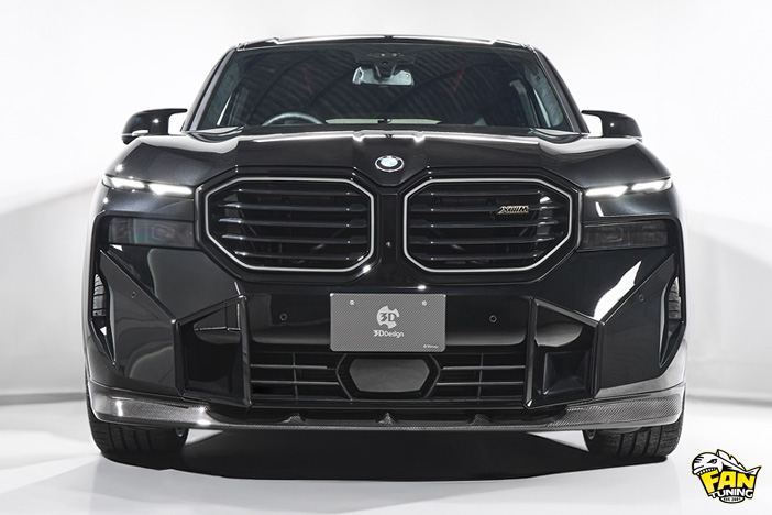 Аэродинамический обвес для БМВ (BMW) XM G09 от японского тюнинг ателье 3D Design