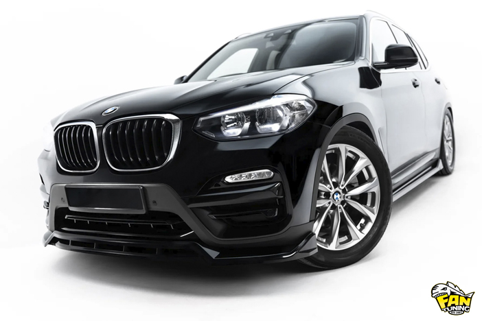 Аэродинамический обвес на БМВ (BMW) X3 G01 2017-2021 г.в. со стандартными бамперами (не М-Пакет)