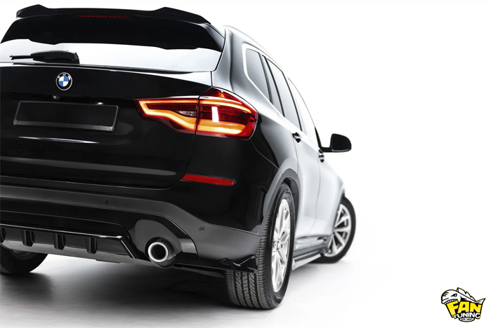 Аэродинамический обвес на БМВ (BMW) X3 G01 2017-2021 г.в. со стандартными бамперами (не М-Пакет)