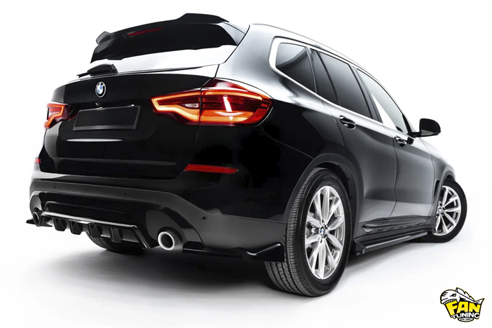 Аэродинамический обвес на БМВ (BMW) X3 G01 2017-2021 г.в. со стандартными бамперами (не М-Пакет)
