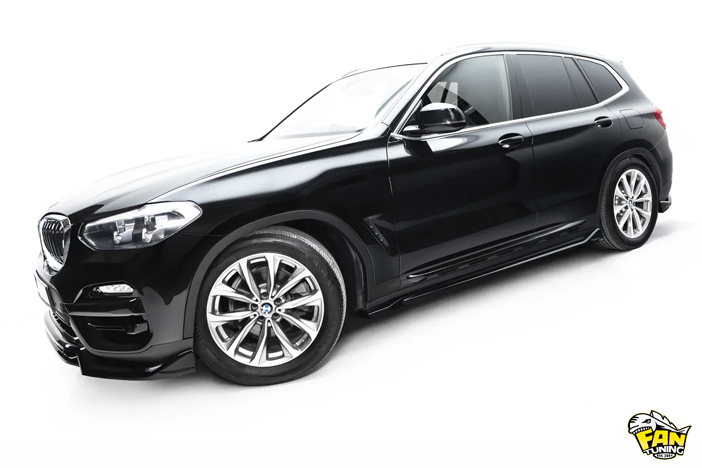 Аэродинамический обвес на БМВ (BMW) X3 G01 2017-2021 г.в. со стандартными бамперами (не М-Пакет)