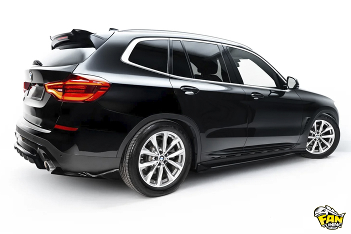 Аэродинамический обвес на БМВ (BMW) X3 G01 2017-2021 г.в. со стандартными бамперами (не М-Пакет)