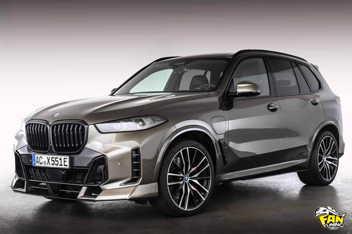 Аэродинамический обвес АС Шнитцер (AC Schnitzer) на БМВ (BMW) X5 G05 LCI