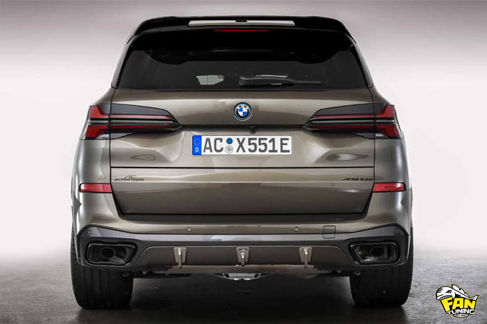 Аэродинамический обвес АС Шнитцер (AC Schnitzer) на БМВ (BMW) X5 G05 LCI